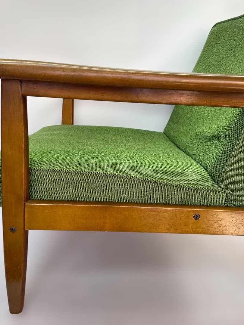 カリモク60 Kチェア タープグリーン 1シーター 　　12c91