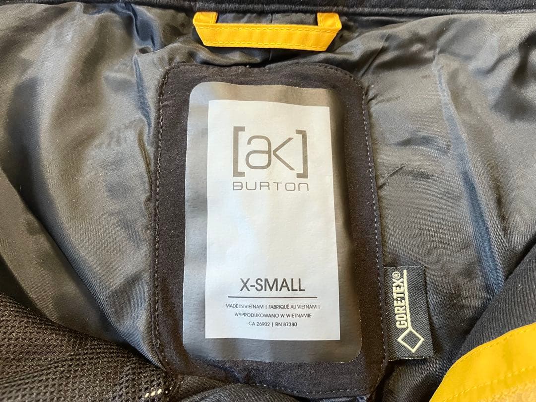 BURTON ak GORE-TEX 2L Cyclic Pant イエロー
