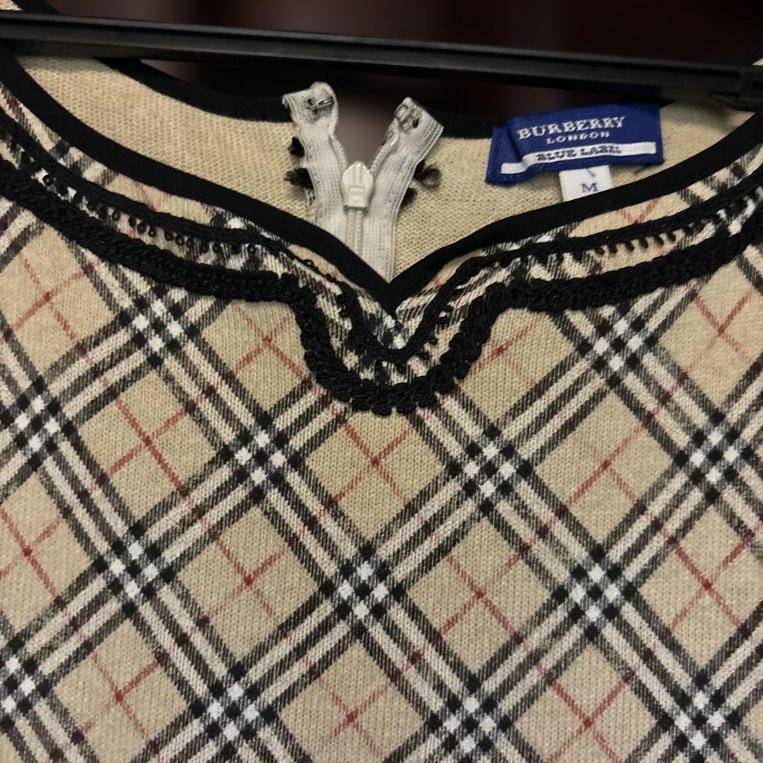 BURBERRY BLUE LABEL ノースリーブワンピース M