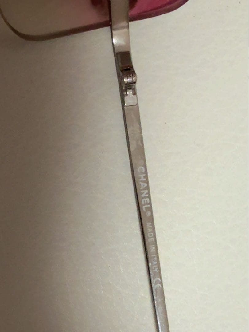 CHANEL シャネル　リムレス　スクエア　サングラス　ココマーク