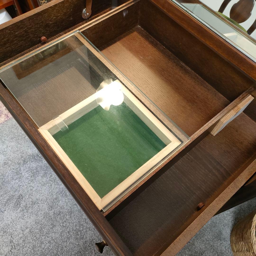 【チョコまま】　ATLANTA アンティーク ドレッサー デスクミラー