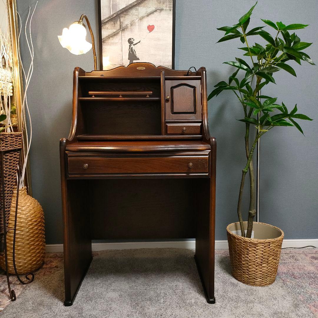 【チョコまま】　ATLANTA アンティーク ドレッサー デスクミラー