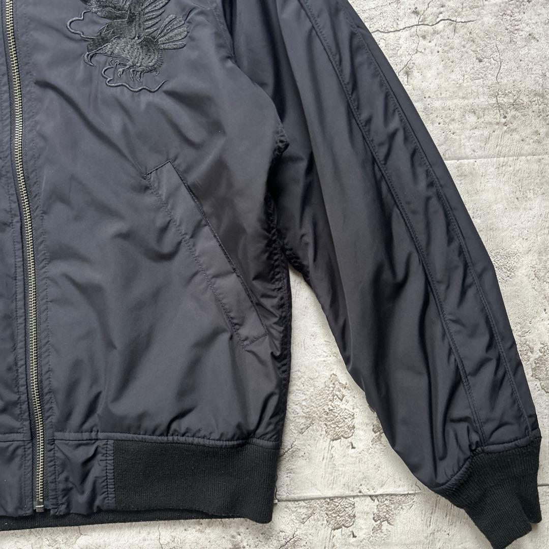 Alpha スカジャン　鷹 龍 Japan サイズM