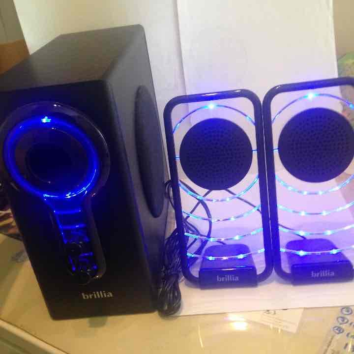 brillia 2.1chスピーカーシステム