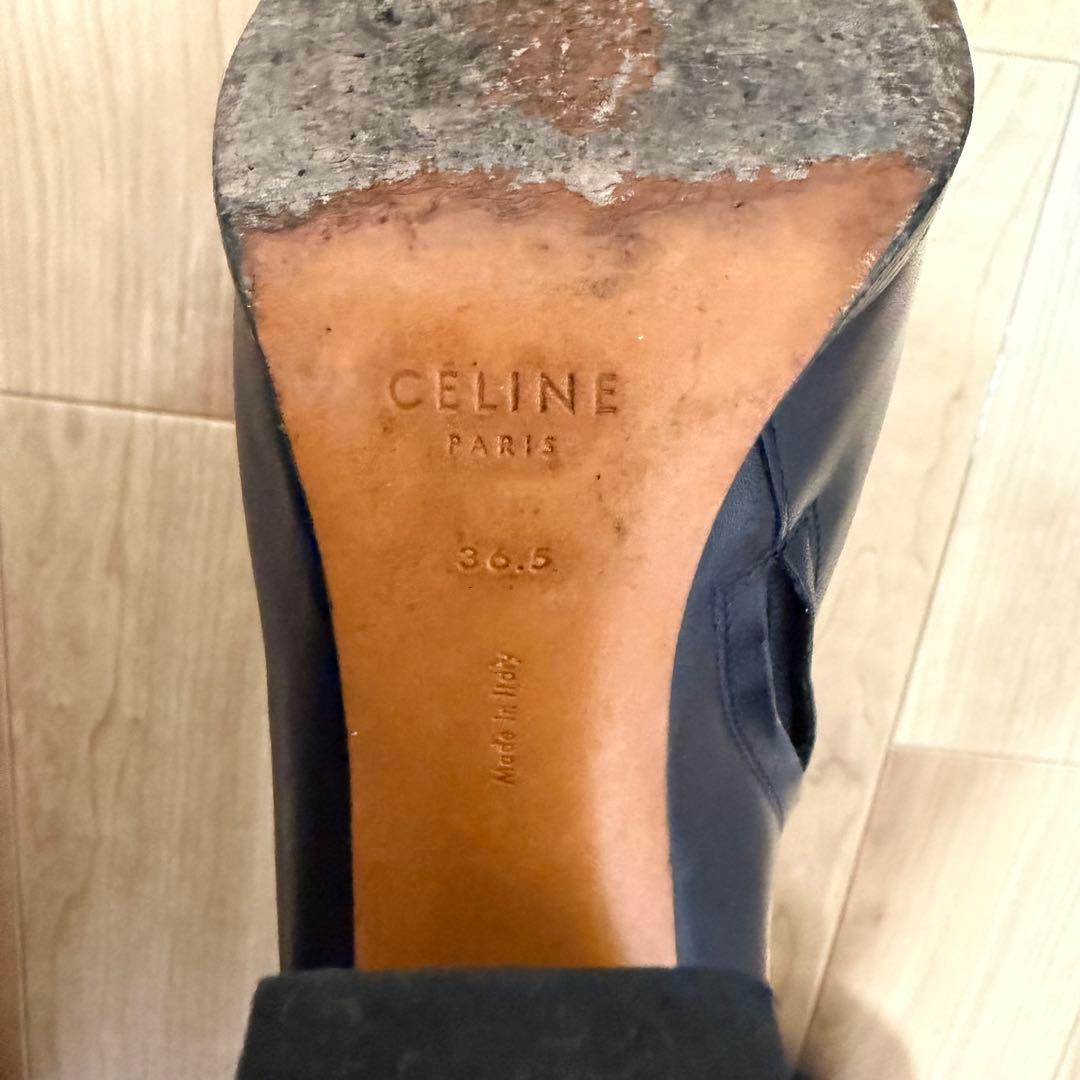 【CELINE】セリーヌ ショートブーツ 36.5 フィービー