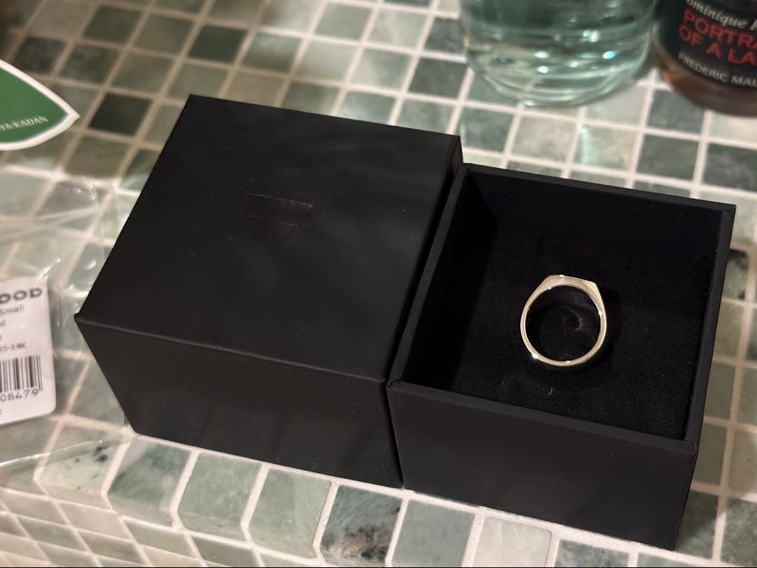 新品未使用 TOMWOOD トムウッド リング スモール ダイヤモンド 46