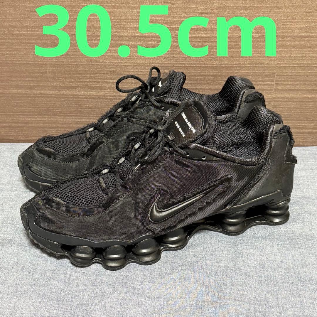 Comme des Garcons × Nike Shox Black 14