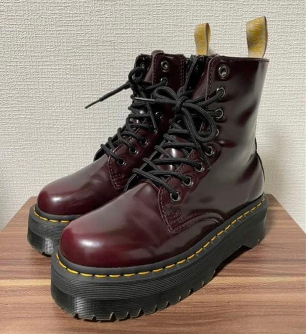 Dr.Martens JADON 厚底 8ホール サイドジップ