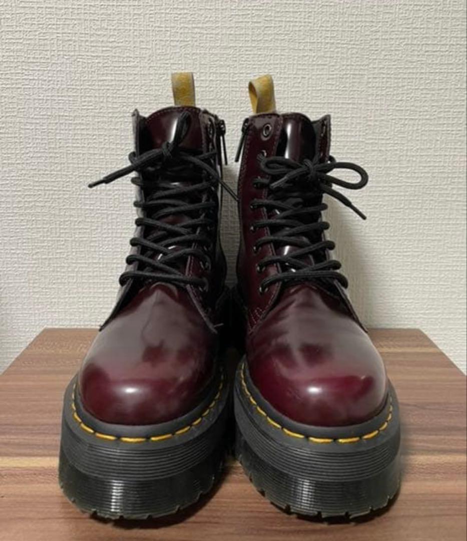 Dr.Martens JADON 厚底 8ホール サイドジップ