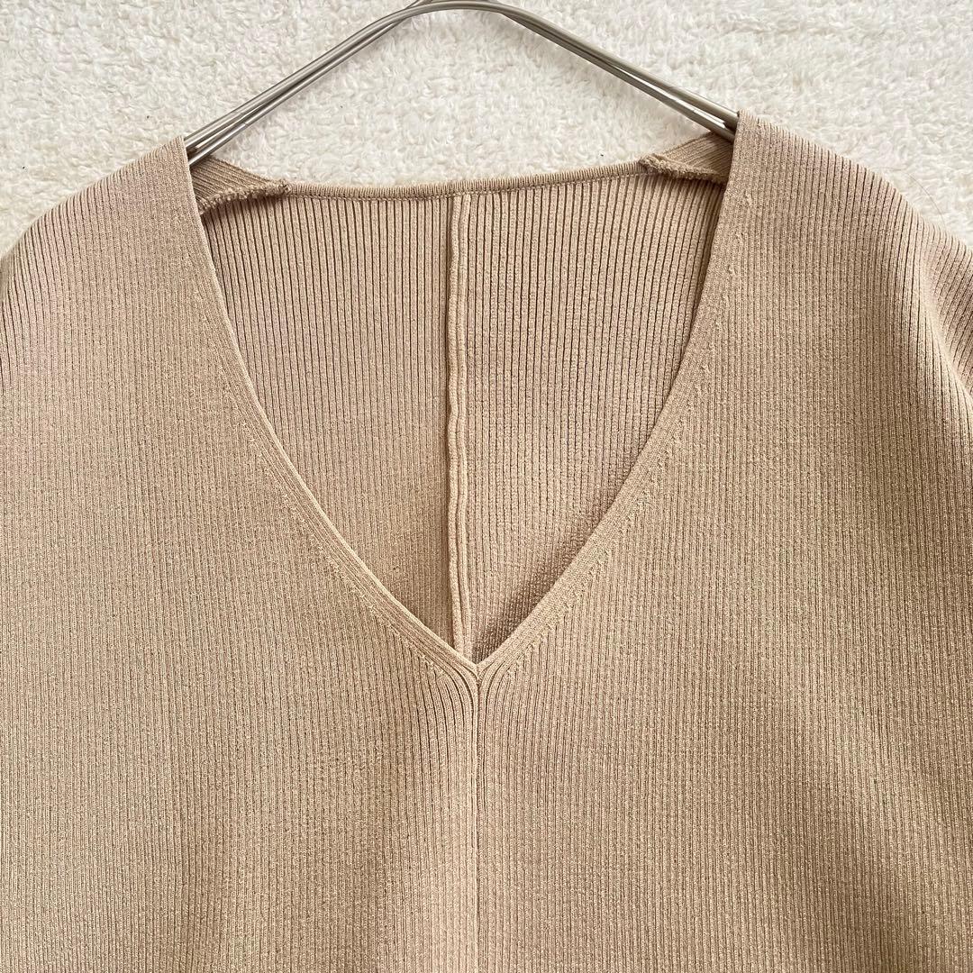 Deuxieme Classe Journey リブ Vネック プルオーバー