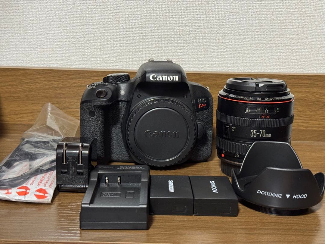 R*i様 Canon Kiss X9i 35-70mm（予備バッテリー付き）