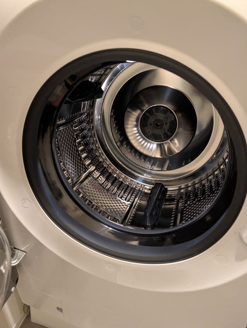 SHARP ドラム式洗濯乾燥機 アッシュゴールド & 銀イオンホース