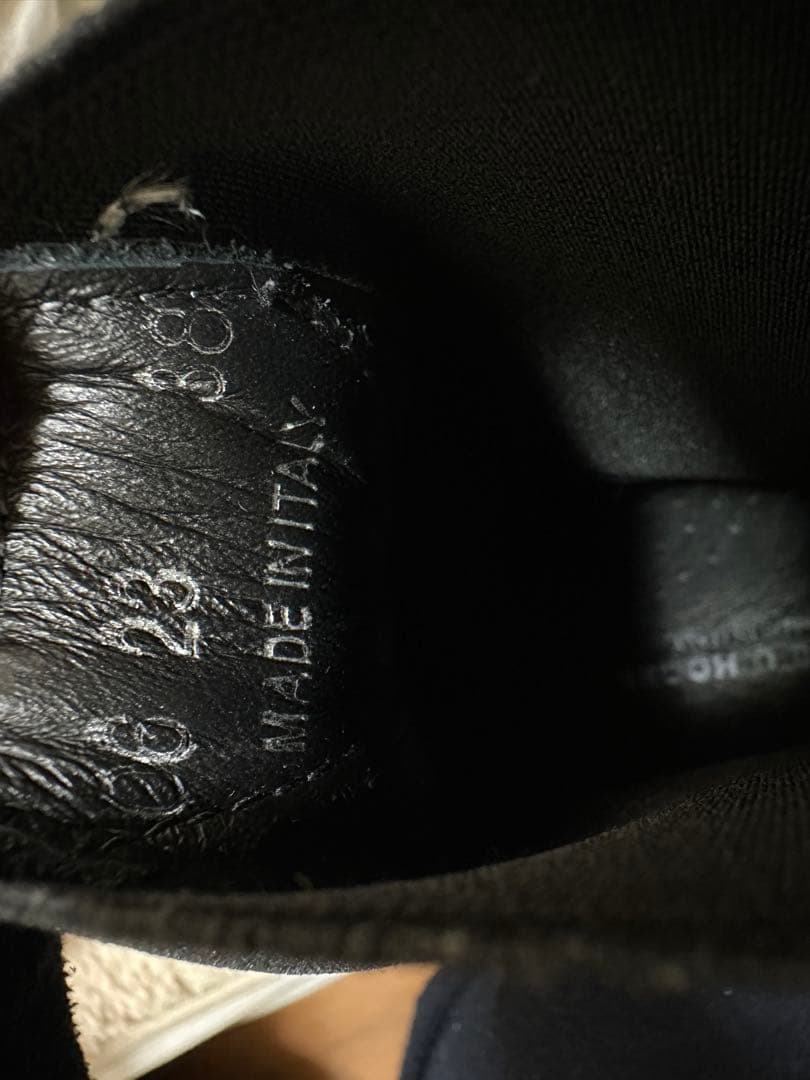 SOFIE D'HOORE レザー サイドゴアブーツ