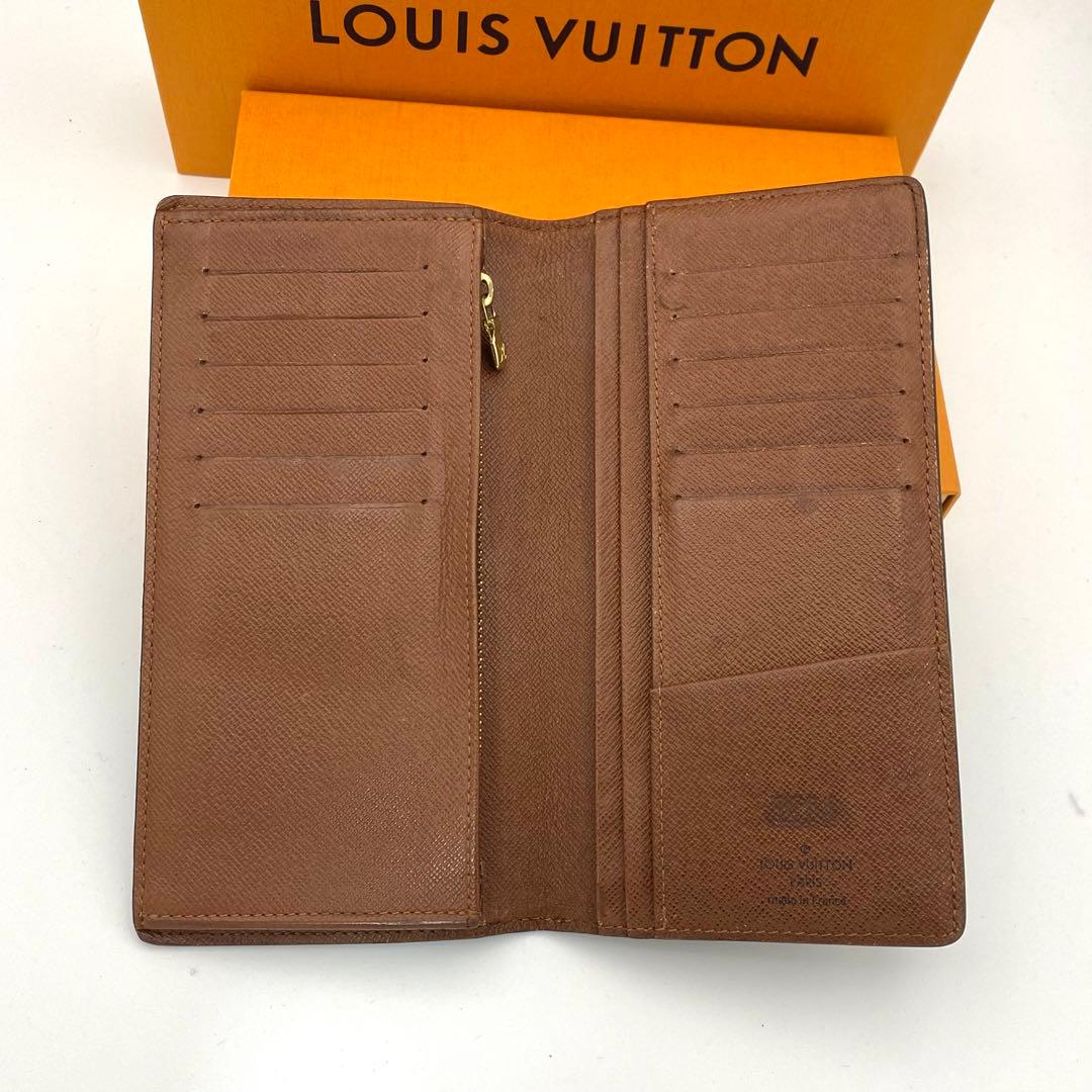 ルイヴィトン モノグラム ポルトフォイユ ブラザ 長財布