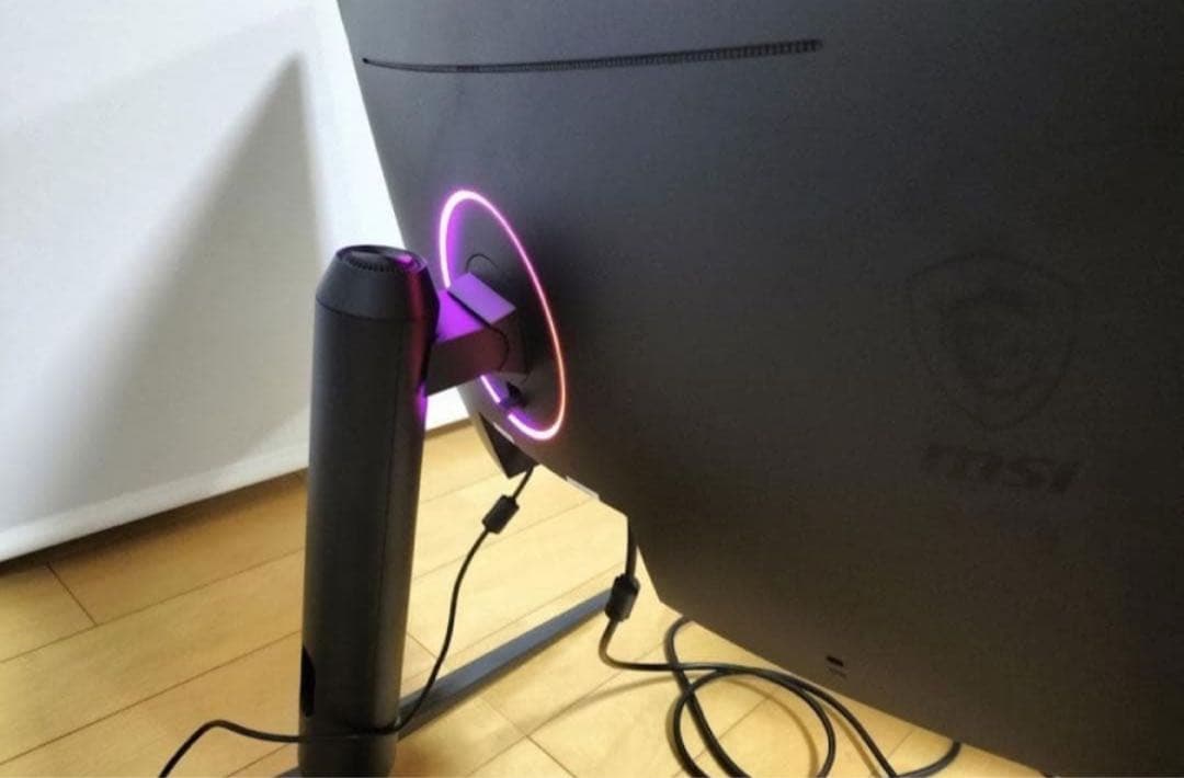 【安部井健生 専用】msi　29.5インチ　曲面ゲーミング液晶モニター