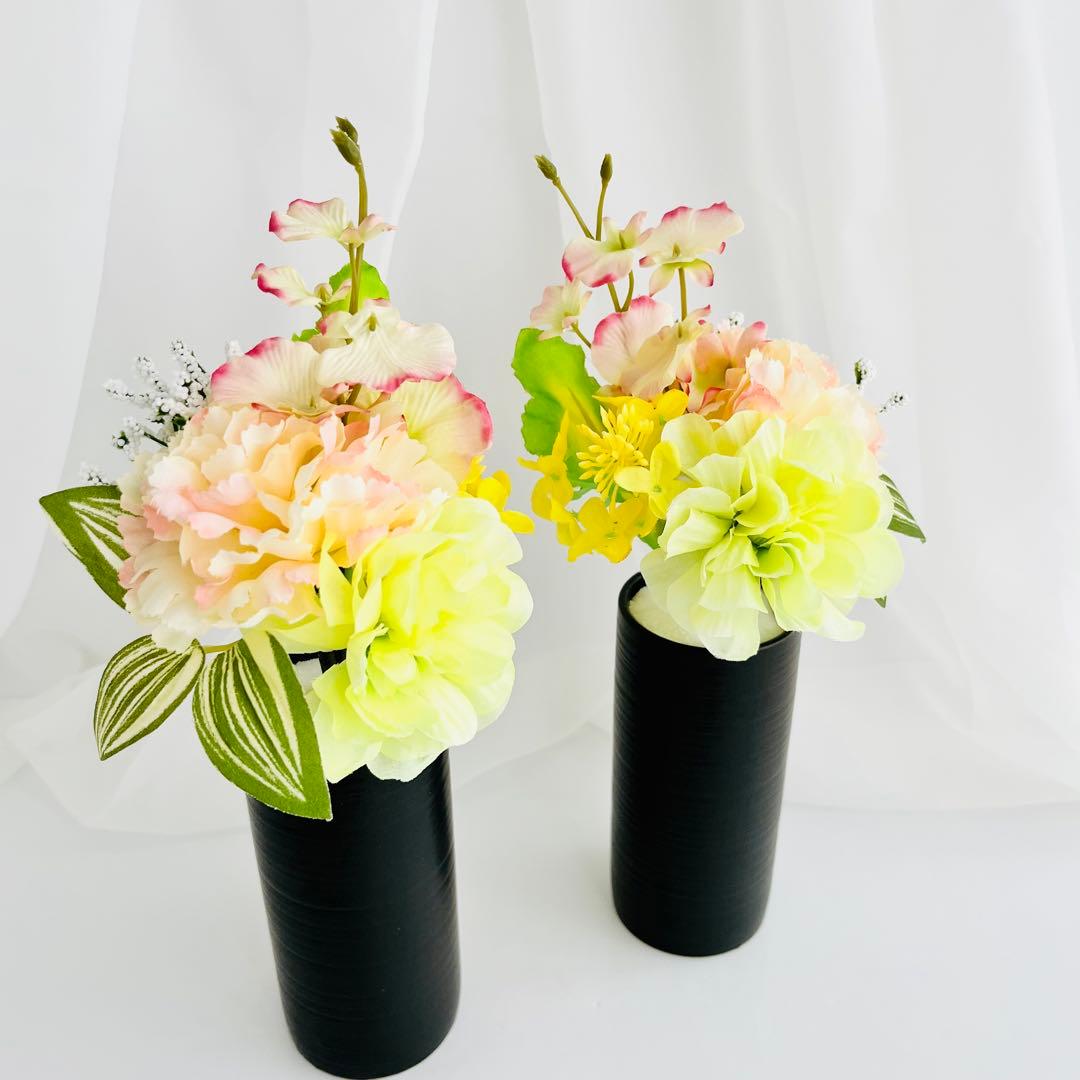 いいね不要様 オーダー 仏花 2対 ケース入り 仏花 一対 3月用、4月用O20