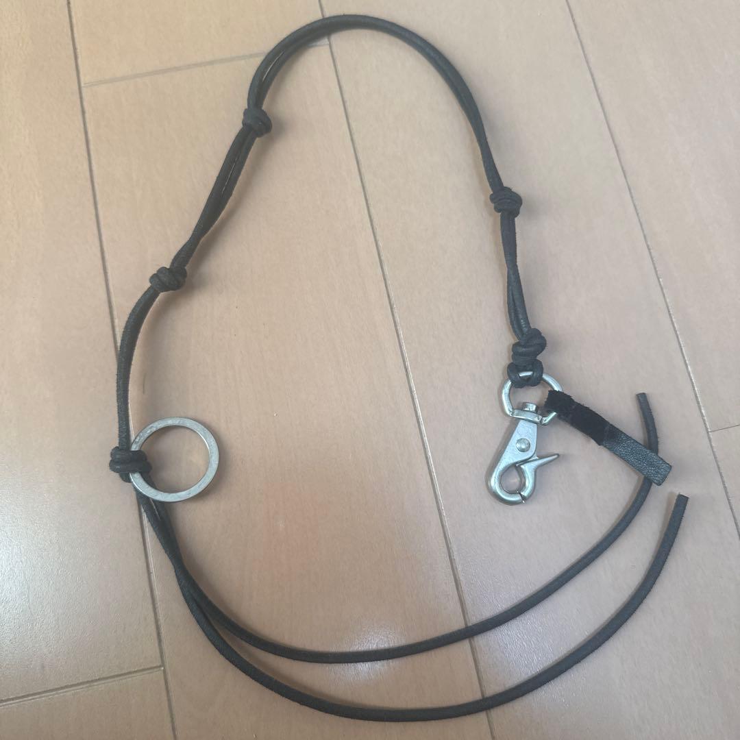 ブラックレザーネックレス アワーレガシー