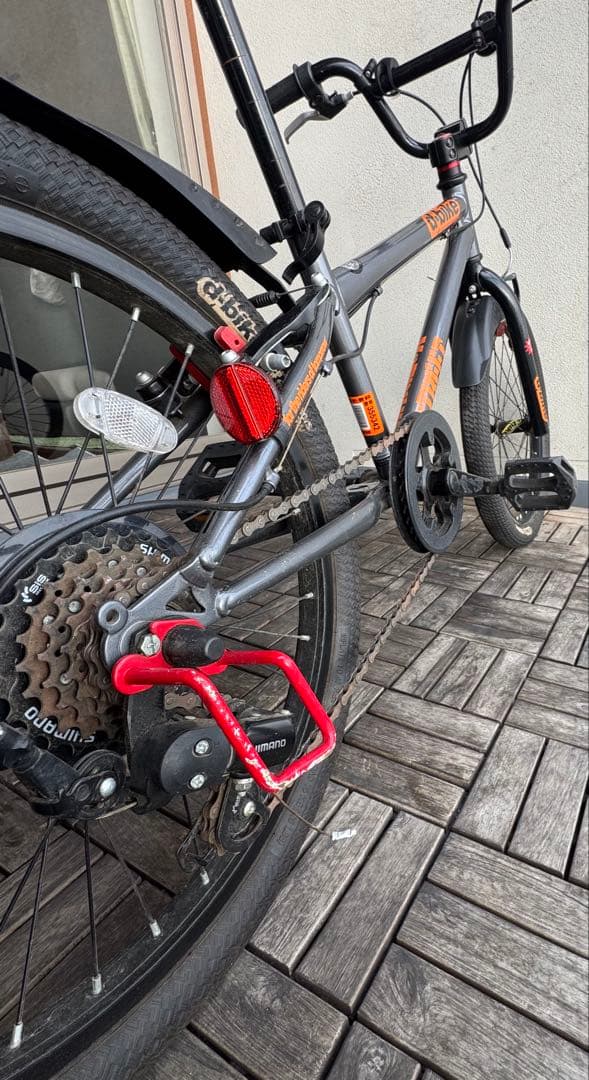 d-Bike XSTREET 20S ジュニアサイズ BMXガンメタリック