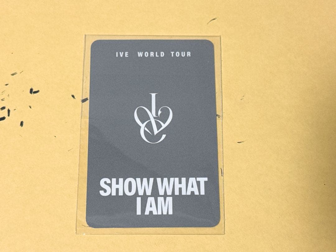 IVE WORLD TOUR スマートトックトレカ　ウォニョン