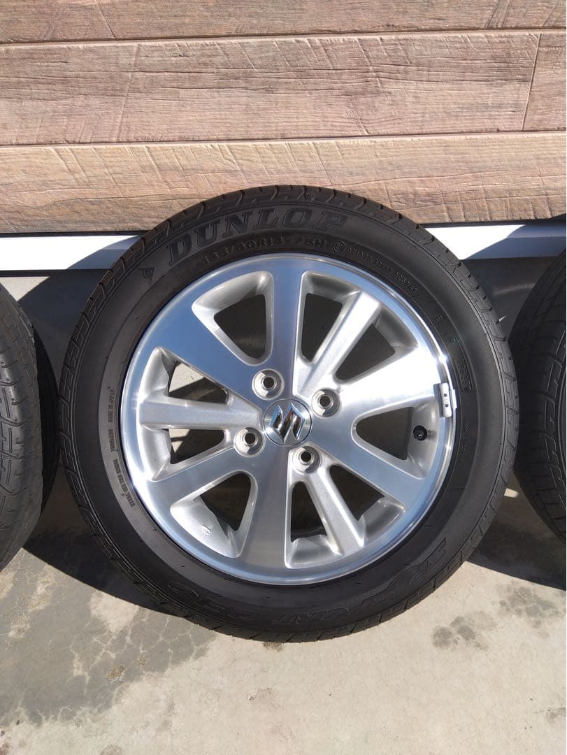 スズキ エブリイワゴン 純正タイヤホイールセット