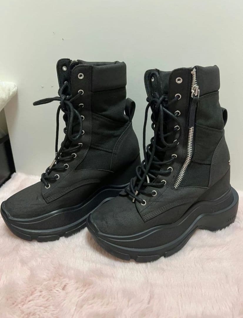 靴 YELLO BAISEN SHORT BOOTS