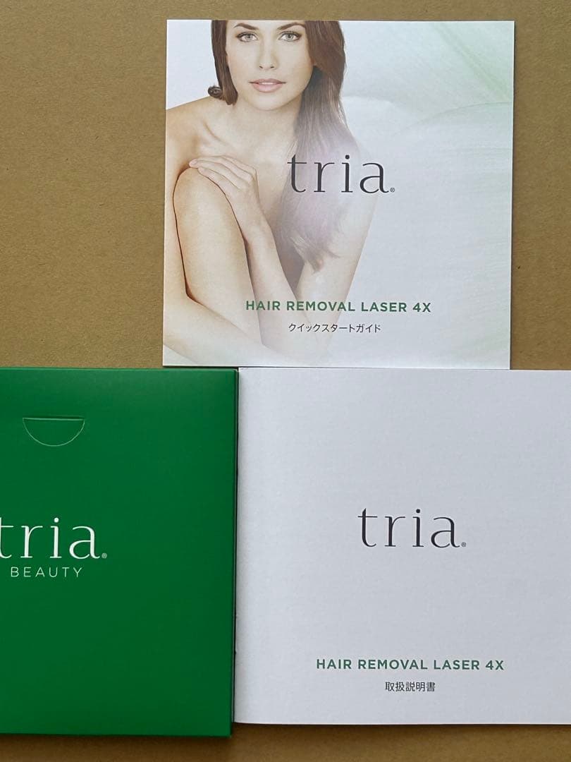 トリア パーソナルレーザー脱毛器 4X グリーン