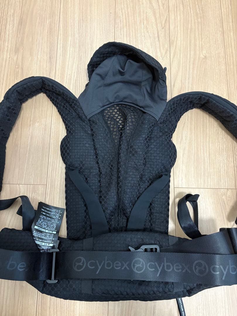 Cybex ブラック 抱っこ紐 メッシュ