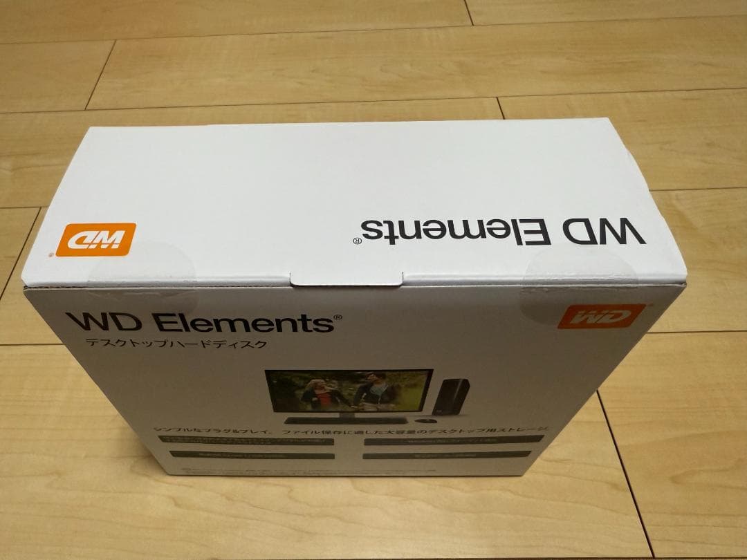 【新品・未開封】外付けHDD WD Elements Desktop 16TB