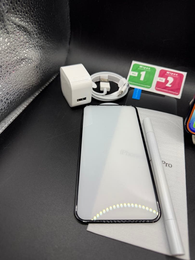 100% 5G SIMフリー iphone12 ペンシル充電器ケーブル保護シート