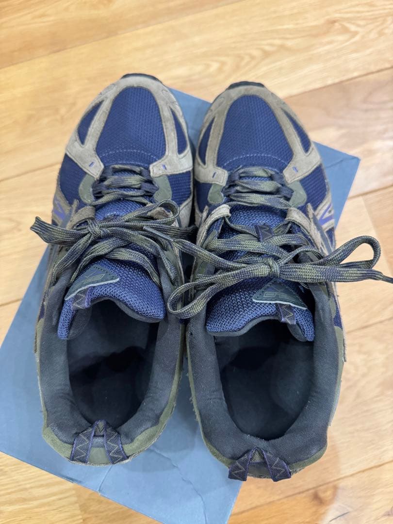 ☆美品☆ New Balance ML610TBH カーキ×ネイビー