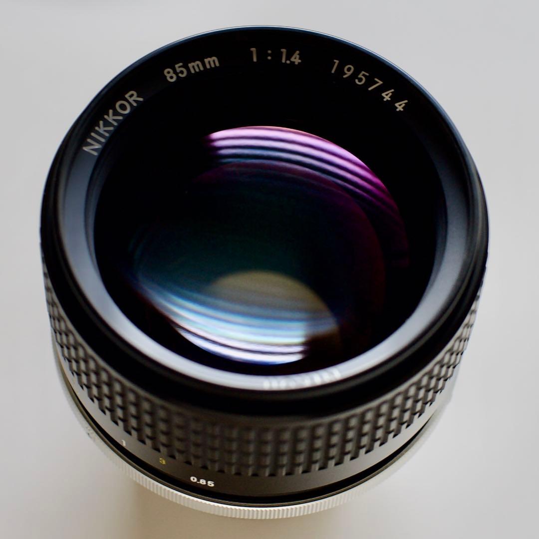 レンズ(単焦点) NIKON AI Nikkor 85mm f1.4S