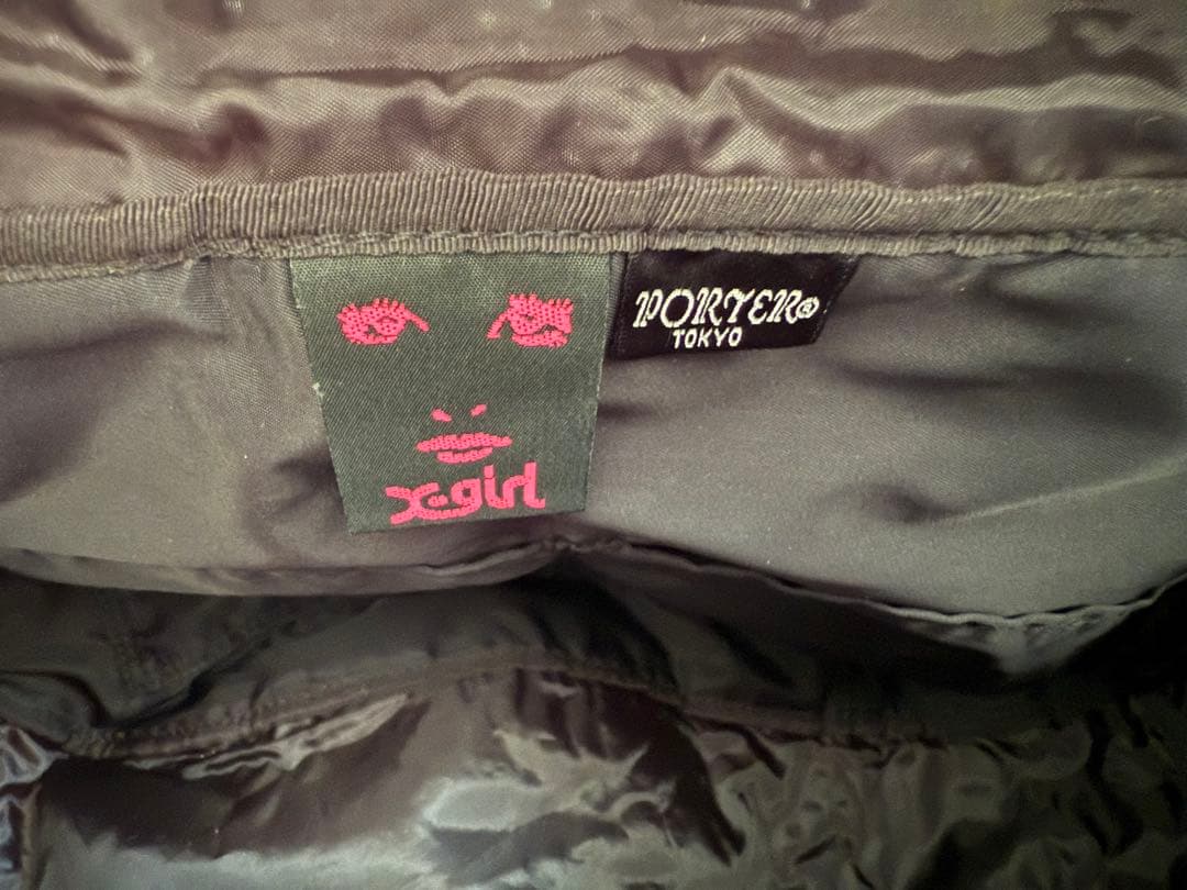 PORTER X-Girl コラボ ギャラクシー ボストンバック