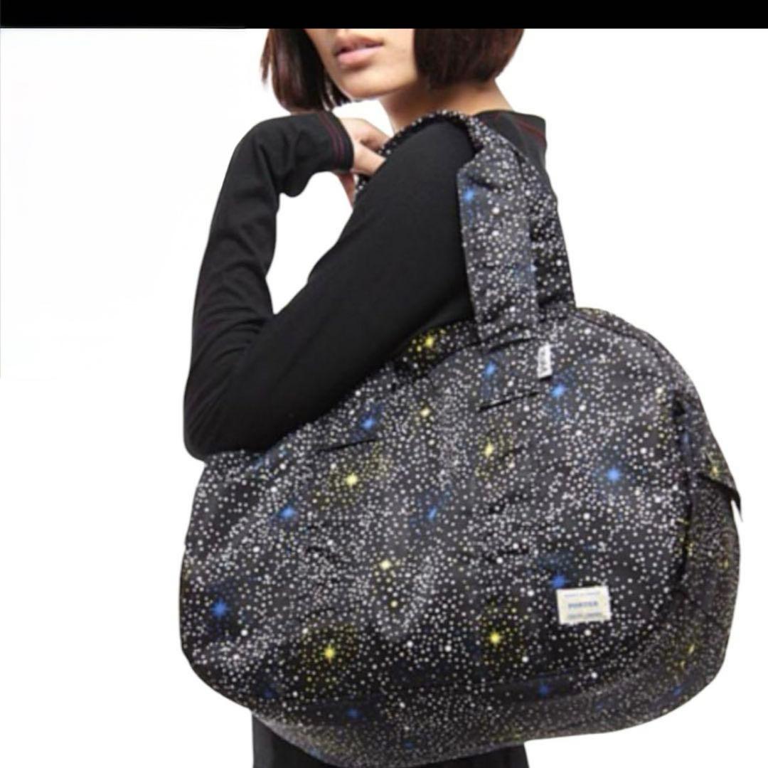 PORTER X-Girl コラボ ギャラクシー ボストンバック