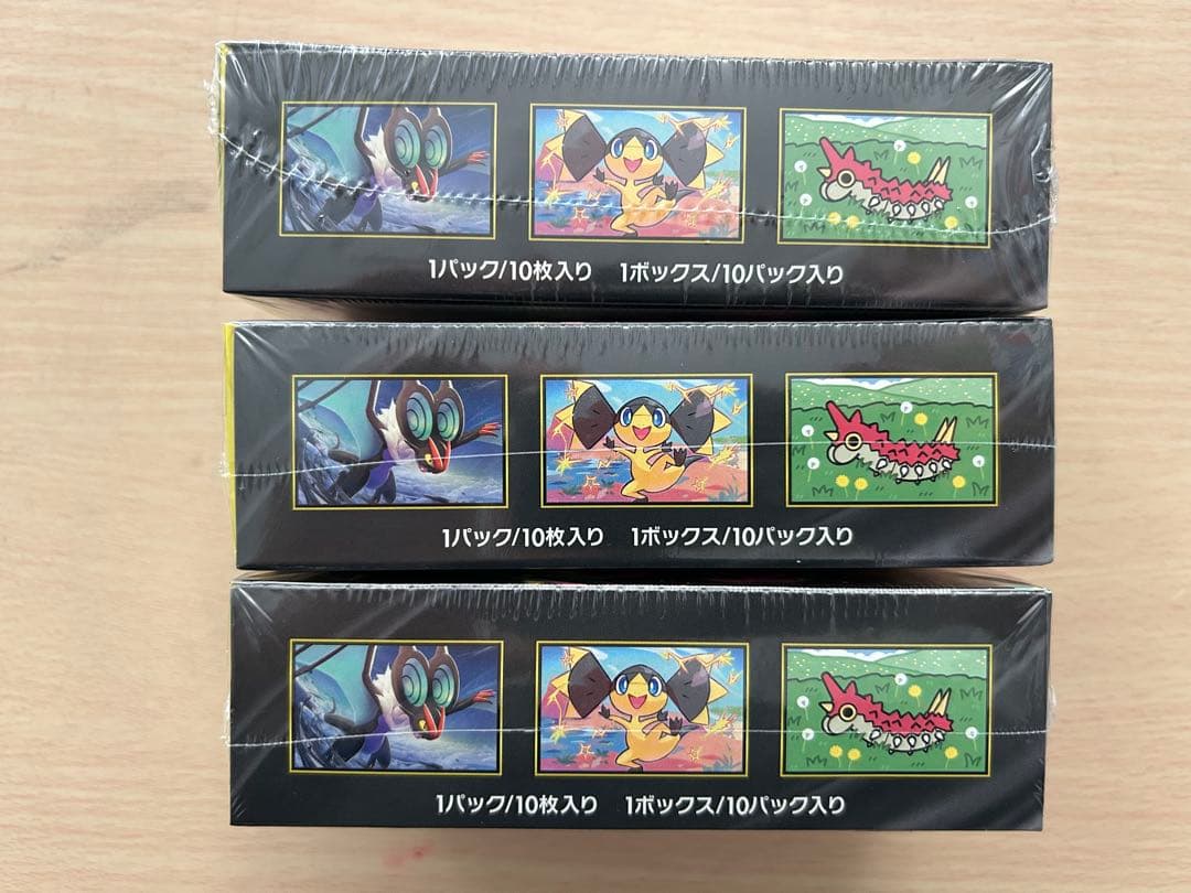 新品未開封シュリング付き　ポケモンカードゲーム MEGAドリームEX 3BOX