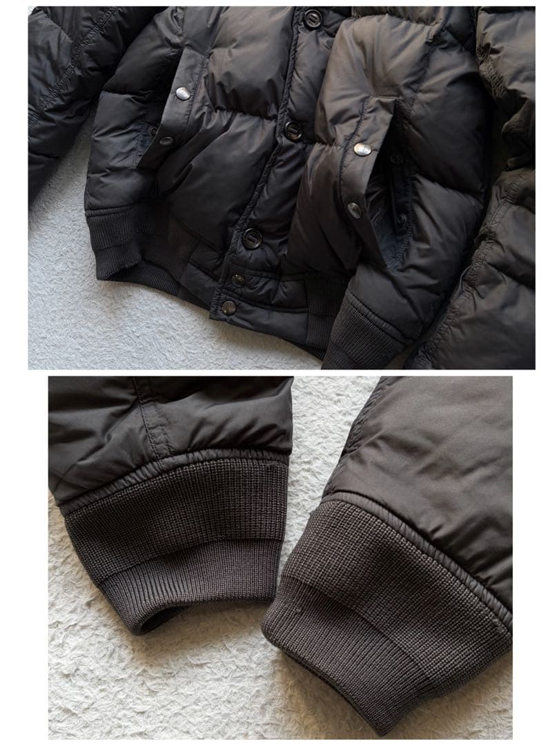 【激レア】モンクレール ダウンジャケット ALBERIC フランス国旗 グレー系