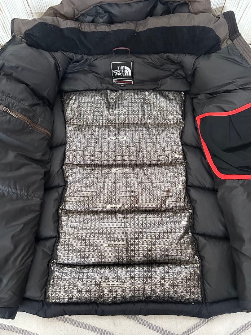 ☆ザノースフェイス☆ダウンジャケット／メンズM／サミットシリーズ／ブラウン