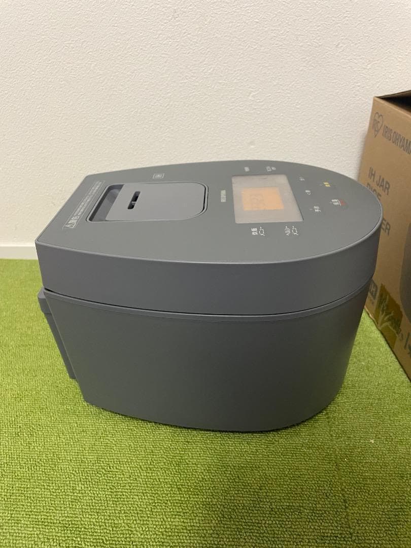 美品 アイリスオーヤマ 2022年製IHジャー炊飯器 RC-IL30-HA