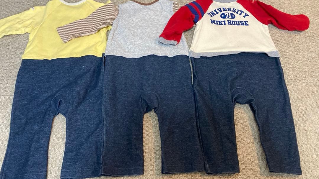 ミキハウス カバーオール、シューズ等 まとめ売り 80