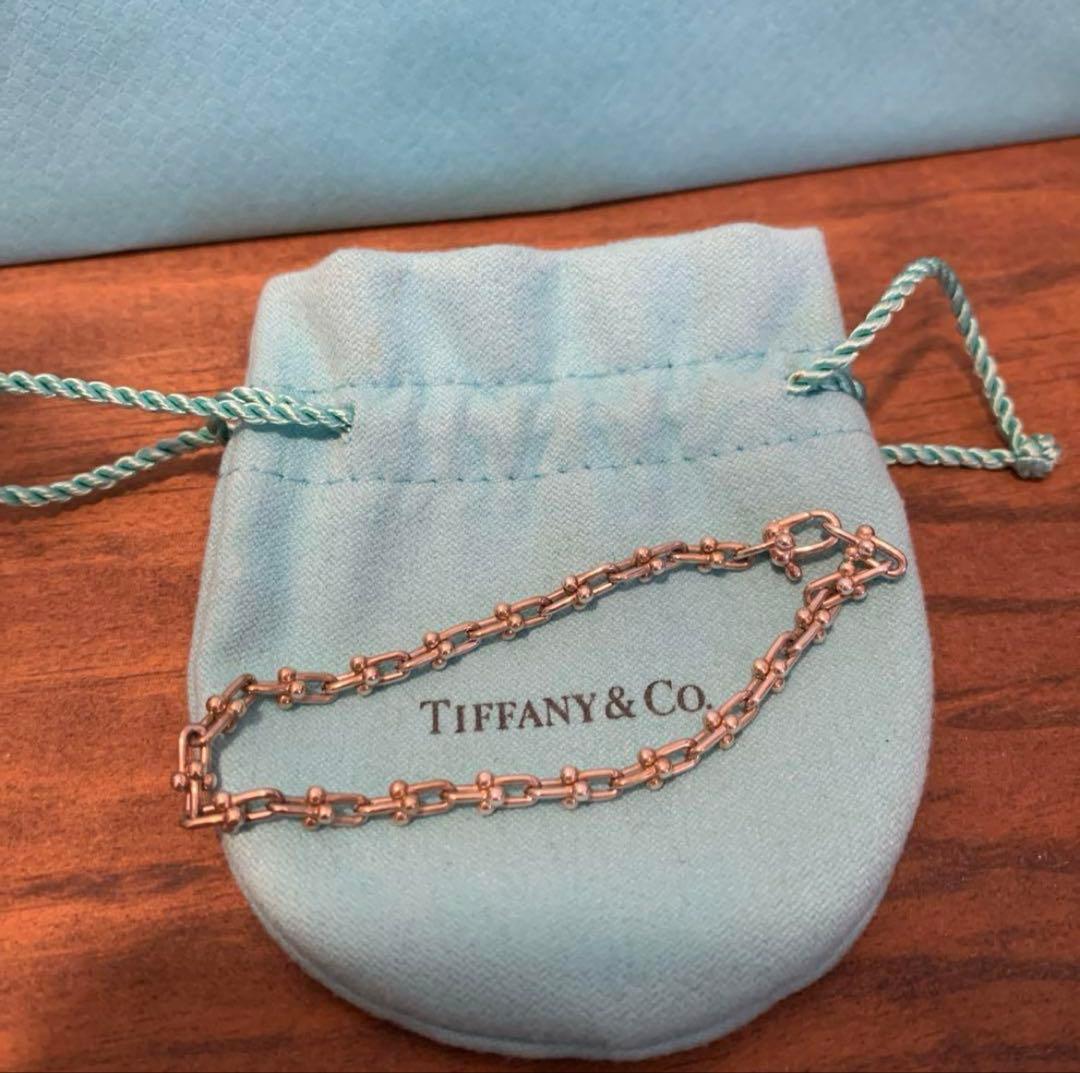 Tiffany & Co. シルバーチェーンブレスレット　ハードウェア　マイクロ
