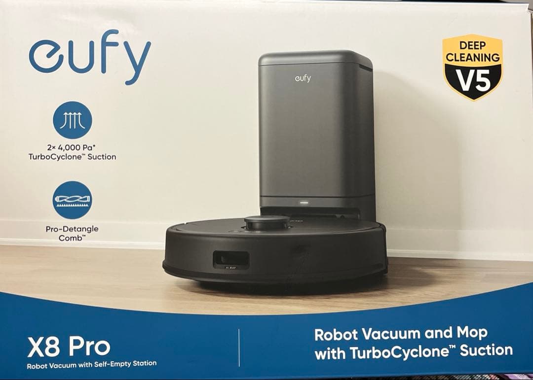 Anker Eufy clean X8 Pro アンカー　お掃除ロボット