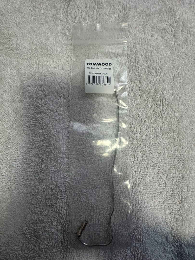 TOMWOOD Boa Bracelet 7.7インチ シルバー