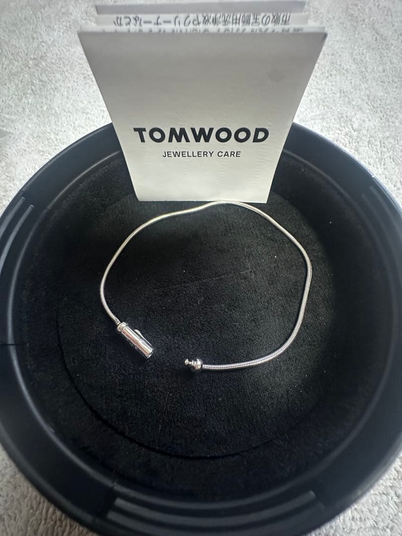 TOMWOOD Boa Bracelet 7.7インチ シルバー