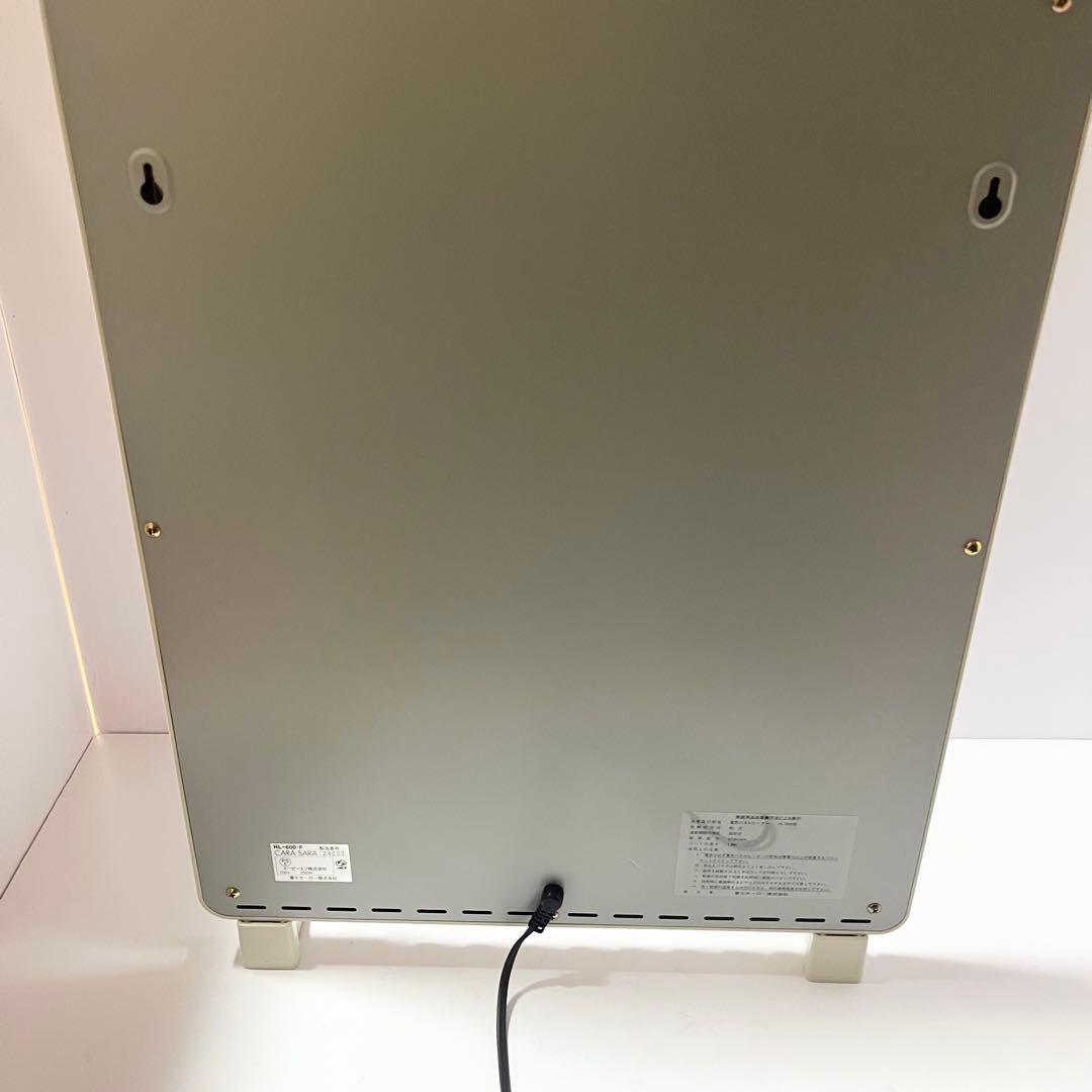 富士ホーロー CARASA パネルヒーター HL-600 薄型 軽量