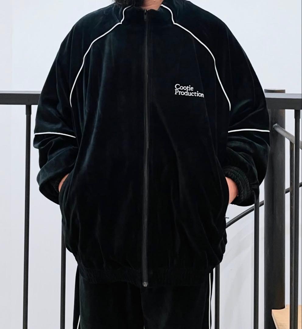 COOTIE PRODUCTIONS ベロア セットアップ XL