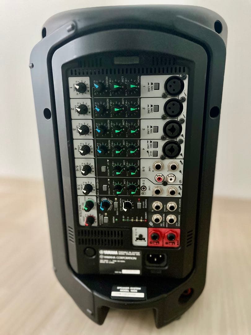 【良品】YAMAHA ミキサー&パワードスピーカー（MONO）