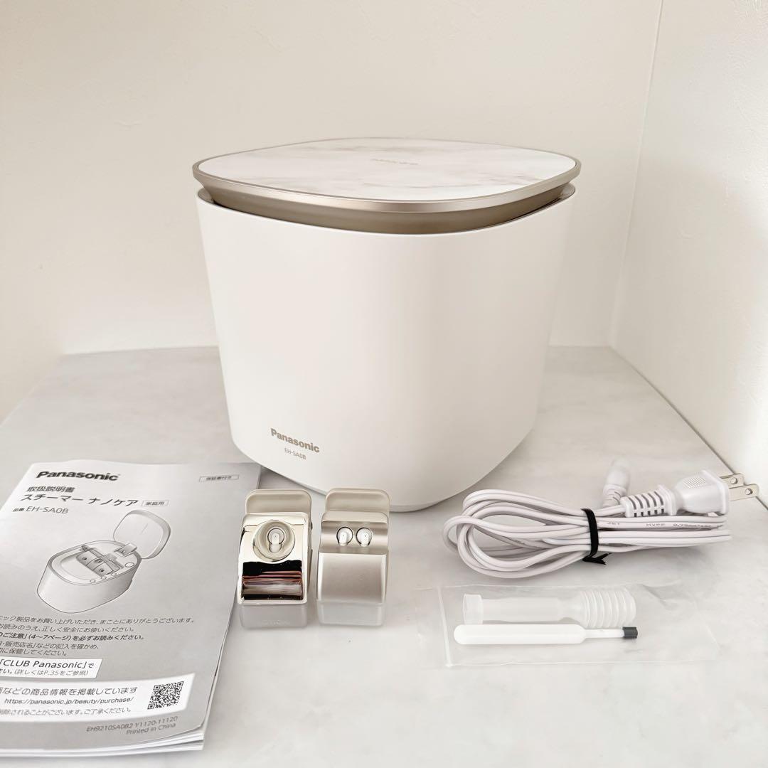 【美品】Panasonic nanocareフェイススチーマーEH-SA0B-N