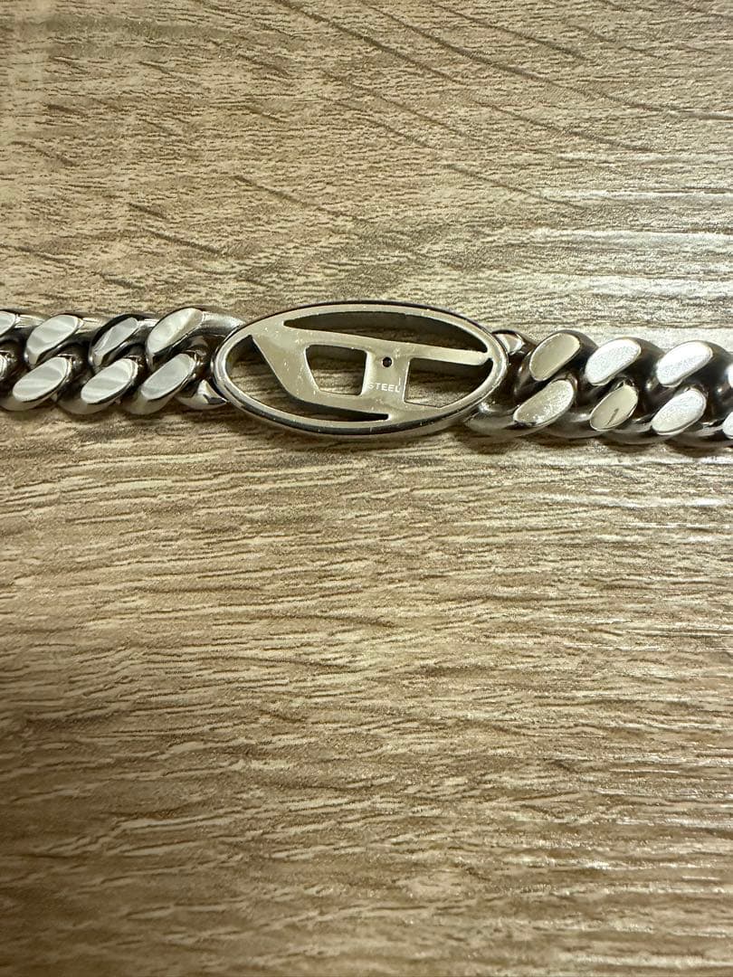 DIESEL ディーゼル ブレスレット シルバー DX1432