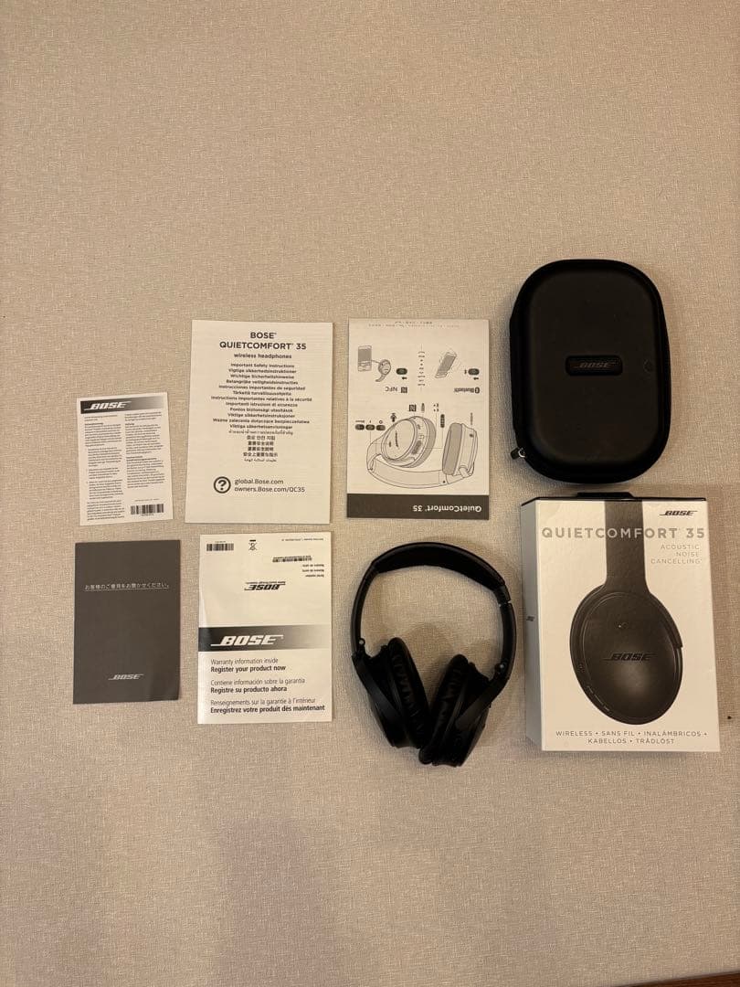 動作品　Bose QuietComfort 35