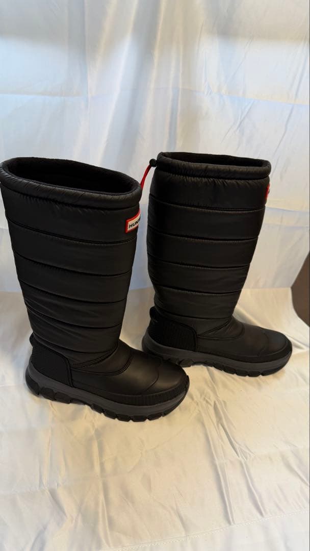 HUNTER 防水 ロングブーツ 新品同様サイズUS6 ハンター