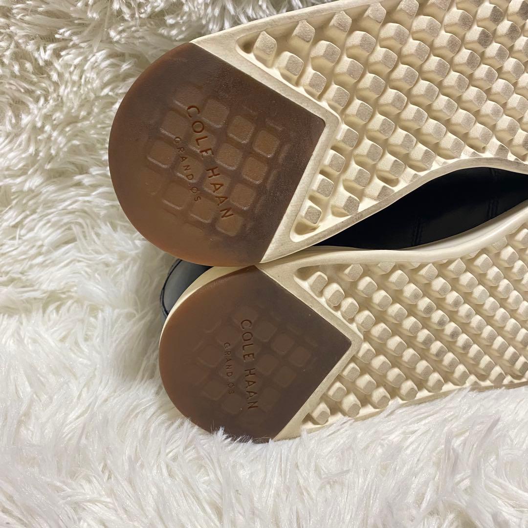 ✨定3.2万✨コールハーングランドクロスコートランナーmensレザースニーカー黒